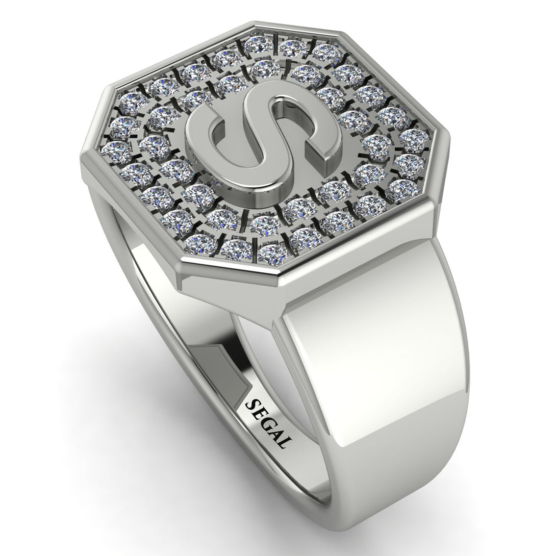 Personalized Signature Diamond Ring - Emersyn No. 3