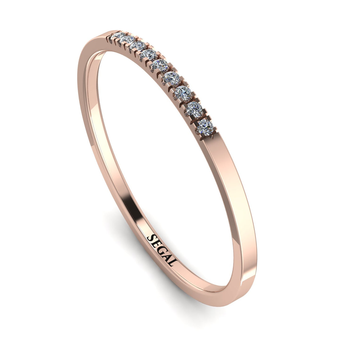 Thin Eternity Diamond Band - Daisy No. 2