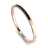 Thin Eternity Black Diamond Band - Daisy No. 8 image 1