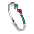 Minimalist Geometric Emerald Ring - Kimberly No. 27 image 11