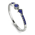 Minimalist Geometric Sapphire Ring - Kimberly No. 75 image 1