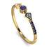 Minimalist Geometric Sapphire Ring - Kimberly No. 61 image 1