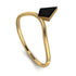 Kite Stepcut Black Diamond Ring - Leila No. 7 image 1