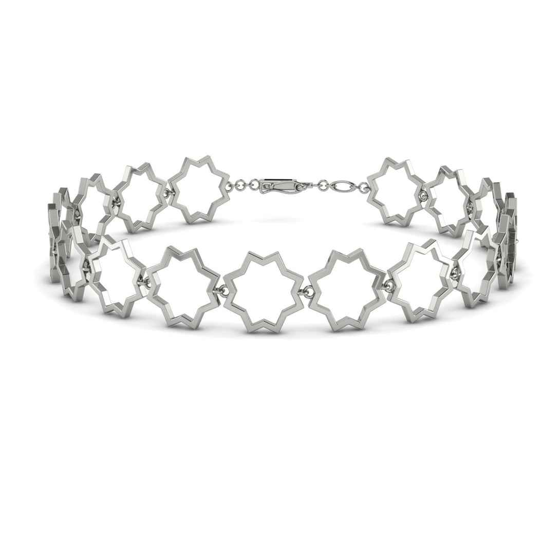 Open Star Gold Bracelet - Lara No. 3