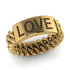 Personalized Black Diamond Chain Ring - Lucia No. 7 image 5