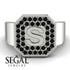 Personalized Signature Black Diamond Ring - Emersyn No. 9 image 2