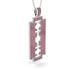 Razor Blade Men Ruby Pendant - Eric No. 12 image 2