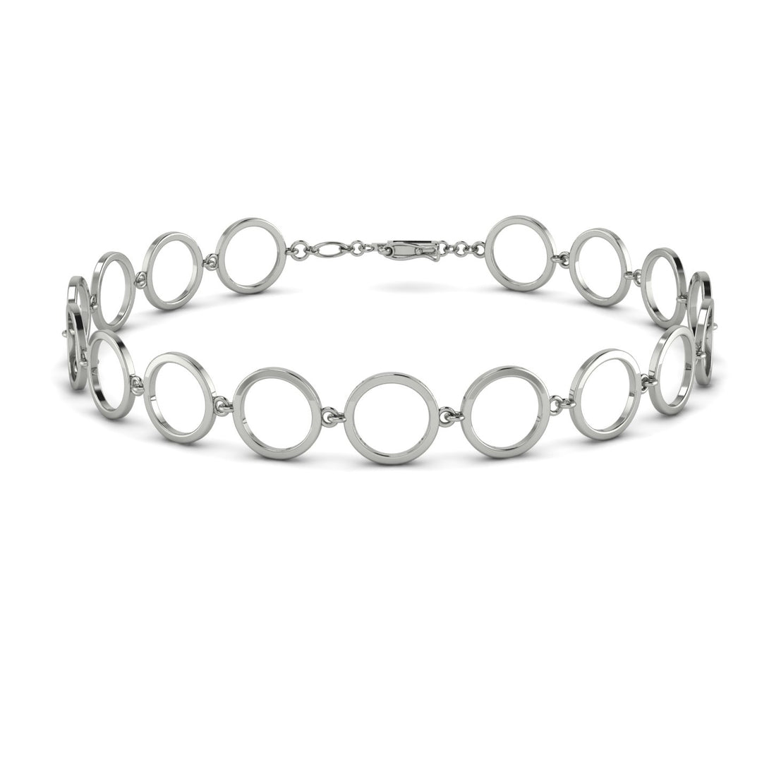 Round Gold Bracelet - Louisa No. 3