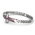 Ruby Cross Men Chain Bracelet - Nicholas No. 12 image 4