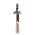 Sapphire Cross Men Chain Bracelet - Nicholas No. 14 image 1
