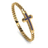 Sapphire Cross Men Chain Bracelet - Nicholas No. 13 image 4