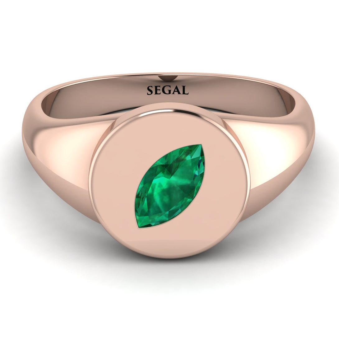 Signature Marquise Emerald Ring - Eloise No. 5