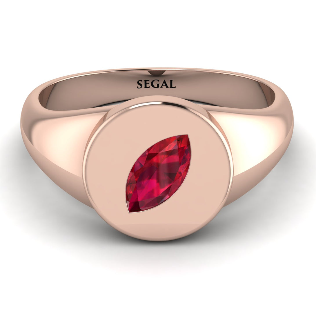 Signature Marquise Ruby Ring - Eloise No. 11