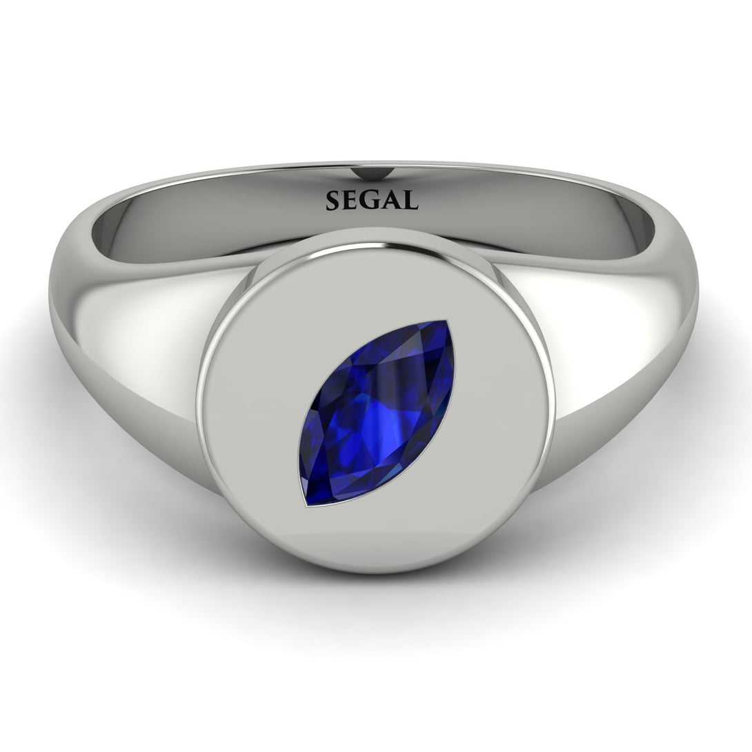 Signature Marquise Sapphire Ring - Eloise No. 15