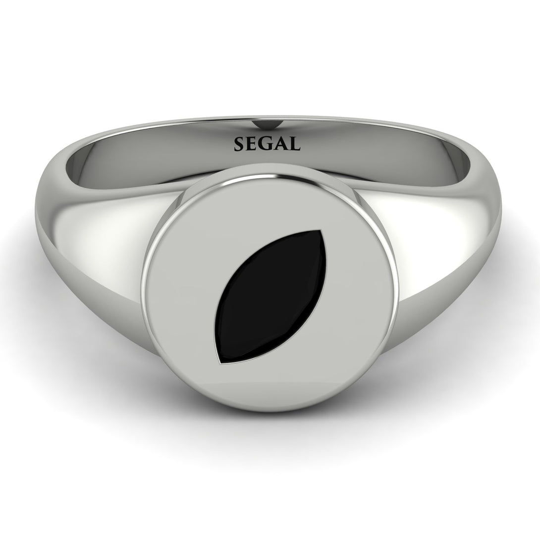 Signature Marquise Black Diamond Ring - Eloise No. 9