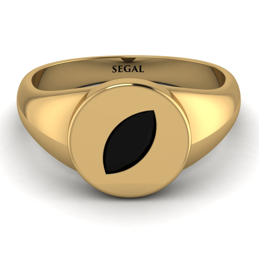 Signature Marquise Black Diamond Ring - Eloise No. 7