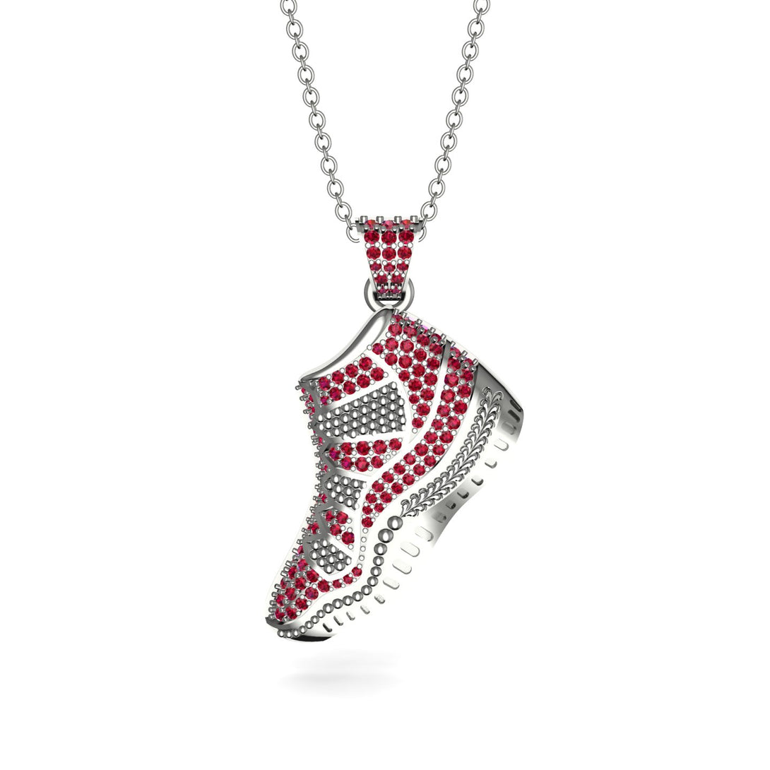 Sneaker Sport Ruby Pendant - Justin No. 12