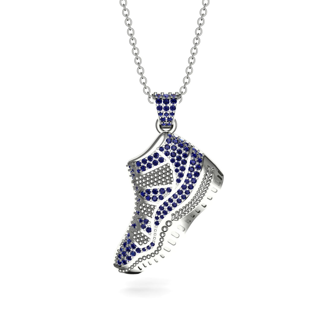 Sneaker Sport Sapphire Pendant - Justin No. 15