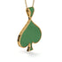 Spades Card Shape Emerald Pendant - Jerry No. 4 image 2