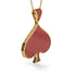 Spades Card Shape Ruby Pendant - Jerry No. 10 image 2
