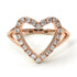 Split Shank Heart Diamond Ring - Delaney No. 2 image 1