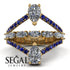 Symmetrical Twist Shank Pear Diamond Ring - Eliza No. 61 image 10