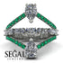 Symmetrical Twist Shank Pear Diamond Ring - Eliza No. 18 image 10
