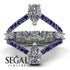 Symmetrical Twist Shank Pear Diamond Ring - Eliza No. 63 image 10