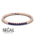 Thin Eternity Sapphire Band - Daisy No. 14 image 2