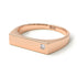 Thin Signature Band With Diamond - Norah No. 2 image 6
