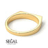 Thin Signature Band With Diamond - Norah No. 1 image 7