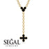 Tie Black Diamond Necklace Compass - Julissa No. 7 image 4