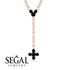 Tie Black Diamond Necklace Compass - Julissa No. 8 image 4