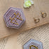 Triangle Black Diamond Stud Earrings - Amiyah No. 7 image 6