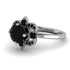Unique Bloom Halo Black Diamond Ring - Amanda No. 39 image 3
