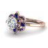 Unique Bloom Halo Diamond Ring - Amanda No. 62 image 3