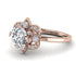 Unique Bloom Halo Diamond Ring - Amanda No. 2 image 3