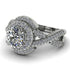 Unique Diamond Halo Engagement Ring - Jessica No. 3 image 3