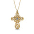 Unique Glam Diamond Cross Necklace - Leo No. 1 image 1