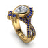 Unique Pear Cut Diamond Ring - Dorothy No. 61 image 1