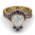 Unique Pear Cut Diamond Ring - Dorothy No. 61 image 2