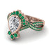 Unique Pear Cut Diamond Ring - Dorothy No. 17 image 3