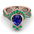 Unique Pear Cut Sapphire Ring - Dorothy No. 29 image 2