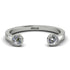 Upside Down Diamond Open Diamond Ring - Melody No. 3 image 1
