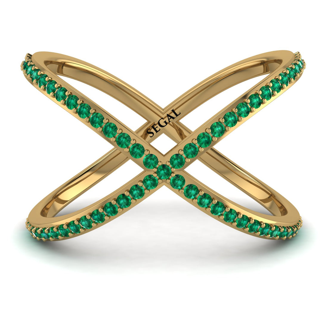 X Emerald Ring - Emery No. 4