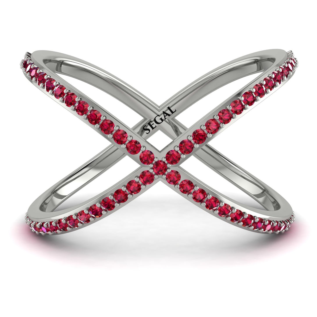X Ruby Ring - Emery No. 12